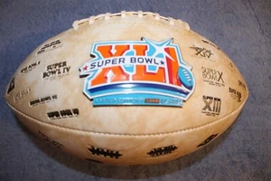 2007 NFL SUPER BOWL XLI FULL SIZE FOOTBALL LIMITED EDITION #/2007 - Picture 1 of 4