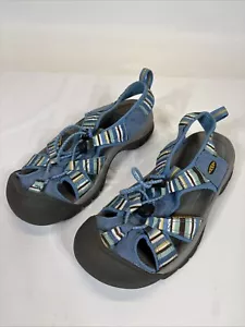 KEEN Newport Blue Women Sz 7.5 Hiking Water Shoes Sandals Ex Condition - Picture 1 of 6
