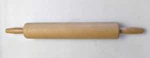 ROWOCO Solid Wood Rolling Pin-12.5” Roller With Handle 19”-Canada - Picture 1 of 2