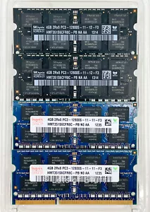 Hynix 4 X 4GB PC3-12800S Memory Modules DIMM 1600 MHz DDR3 From Apple Computers - Picture 1 of 3