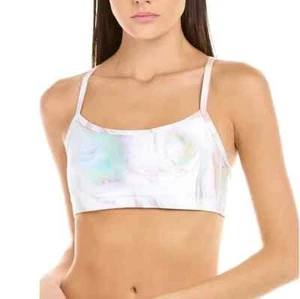Johnny Was Calme Sz M Endurance Crossback Sports Bra With Removable Pads ~ $82 - Picture 1 of 2