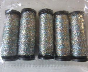 5 Kreinik Metallics Blending Filament #041 CONFETTI PINK Thread 100M each lot - Picture 1 of 5
