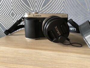 Panasonic Lumix DMC-GX7 16.0 MP Digital Camera - Silver/Black Complete Set