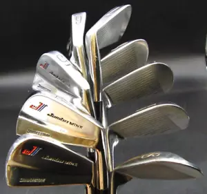 Set of 9 x Bridgestone Jumbo MTN III Irons 3-SW Extra Stiff Steel Shafts - Picture 1 of 6