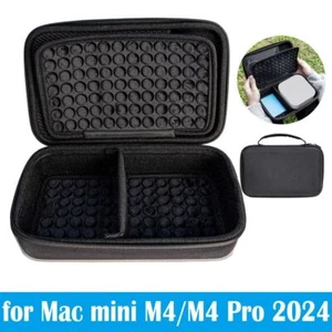 EVA Storage Bag Host Carrying Case for Mac Mini M4/M4 Pro 2024 Desktop Computer - Photo 1/7