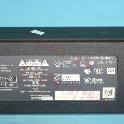 Used SONY ACDP-240E02 24V 10A LCD TV Power Adapter - Image 1 of 4