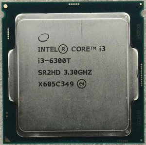 Intel Core i3-6300T SR2HD Dual Core Processor 3.3 GHz, Socket LGA1151 35W CPU - Picture 1 of 2