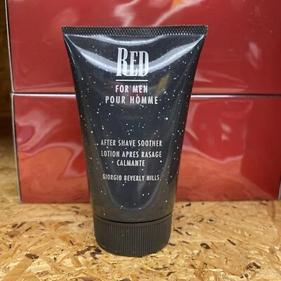 Chupete/bálsamo para después del afeitado rojo para hombre 1,7 oz Foto 1 de 2