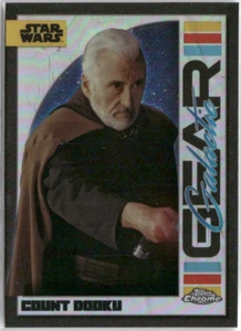 Count Dooku Star Wars Topps Chrome 2024 Galactic Gear GG-16 - Picture 1 of 2