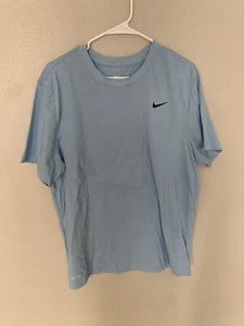 NIKE T-Shirt Dri-FIT Blau Kurzarm Gr. XL - Bild 1 von 3
