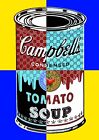 45x32cm Death NYC Ltd Ed LARGE Signed Graffiti Pop Art Print "cam soup mix y bl"