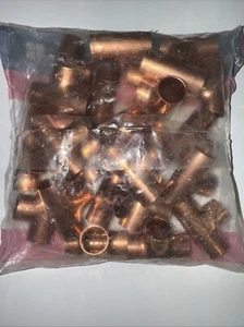 Center Brand 15mm End Feed Tee x 25 - Picture 1 of 2