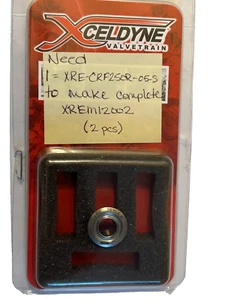 CV4 Xceldyne X2 XREM12002 HONDA CRF250R VÁLVULA RESORTE RETENEDOR ACERO 5mm 2 Piezas - Imagen 1 de 2