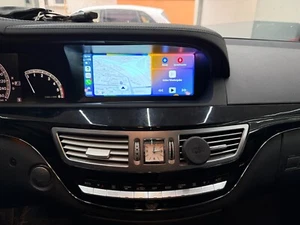Mercedes S Kl W221 W216 CL Carplay Android 10,25" Android 13 8+128 GB Autoradio - Bild 1 von 8