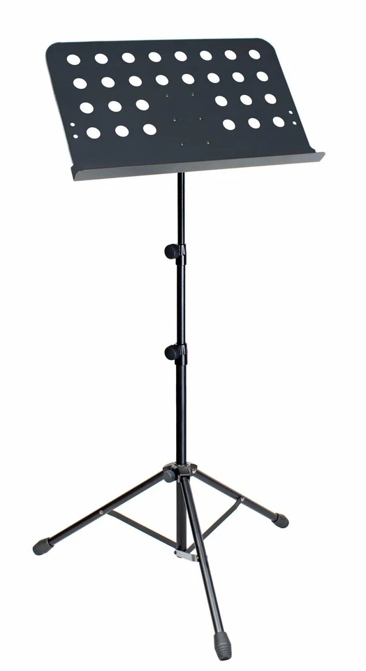 Proel RSM650 Leggio Professionale in Acciaio Altezza Regolabile con Borsa da Viaggio - Nero