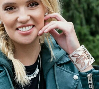 Park Lane «GALACTIC» браслет серебряная манжета геометрический дизайн ювелирных изделий подарок праздник - Изображение 1 из 4