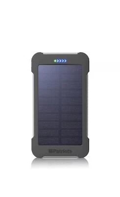 Patriot Power Cell CX: Portable Solar Power Bank - Rechargeable External Batt... - Image 1 of 2
