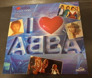 I Love Abba Schallplatte Vinyl Rock Pop LP Musik Schwedische Popgruppe Polystar - Bild 1 von 2