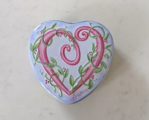 CAJA DE JOYAS DE ESTAÑO BRIGHTON Vines corazón rosa - Imagen 1 de 4