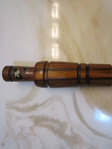 Vintage Holz Faulk's Lake Charles, LA C 100 4 3/4" Entenruf EUC - Bild 1 von 10