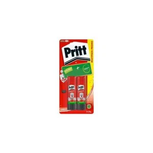 Blister 2 tubetti da 22 gr colla Stick Pritt Henkel scuola hobby - Imagen 1 de 1