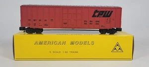 S-Gauge American Models TP&W / Toledo, Peoria & Western 50FT Box Car #70101 - Picture 1 of 9