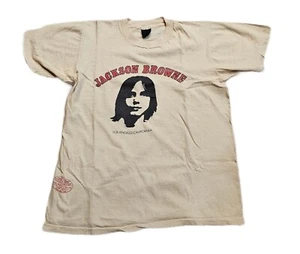 Jackson Browne Los Angeles CA T-Shirt tee Proceeds to Non-nuclear Future Vtg 70s - Picture 1 of 10
