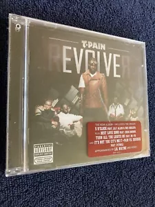 T-PAIN~Evolve. 2011 NEW/STILL SEALED CD.w/Lil Wayne, Pitbull, Chris Brown, Ne-Yo - Picture 1 of 2
