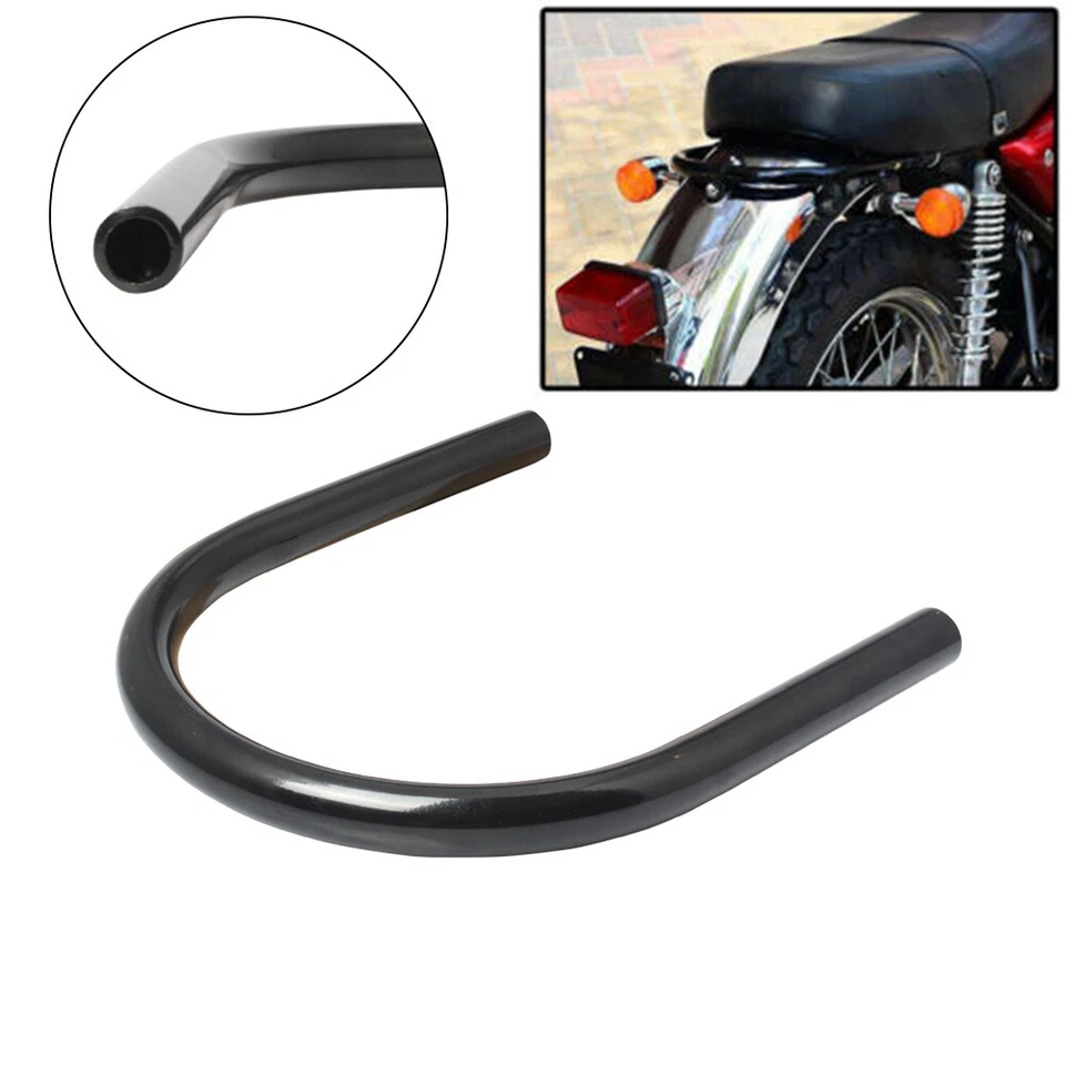 Marco de asiento plano trasero 210 mm aro bucle tracker extremo se adapta a Yamaha XS 750 Honda CB Foto 1 de 4