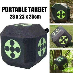 Archery Polyhedral Target 3D Arrow High Density Self Healing Foam Cube 23 x 23CM - Picture 1 of 13
