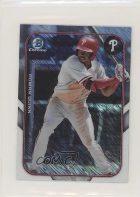 2015 Bowman The Farm's Finest Chrome Mini Shimmer Refractor Roman Quinn #FFM-RQ - Image 1 of 2