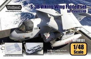 Zestaw dodatków S-3 Viking Wing Folded set Wolfpack WP48131 skala 1/48 - Imagen 1 de 2