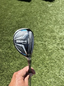 Taylormade Sim Max Rescue 19° 3H Hybrid Upgraded KBS Tour Hybrid Prototype 85-S - Picture 1 of 6