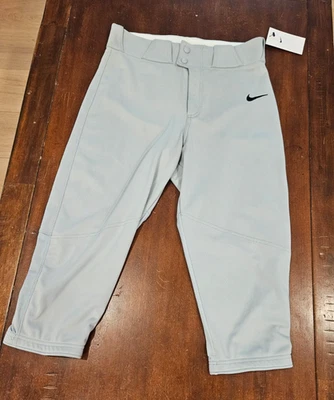 Nike Mens Baseball  Select High Knicker Pants Gray S - Image 1 of 4