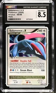 CGC 8.5 Salamence LV.X 98/99 Holo Arceus Pokémon Card - Picture 1 of 2