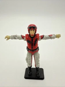 GI Joe 1987 Crazylegs mit Fallschirm & Rife no stock vintage Hasbro GI Joe Figur - Bild 1 von 9