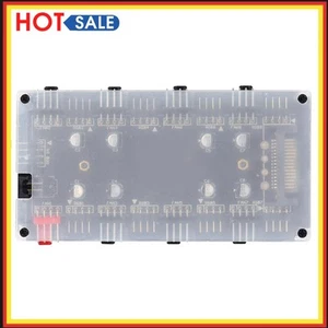 Adaptateur contrôleur concentrateur RGB PWM répartiteur multi voies 1 à 8 (12V 4 broches + coque) - Photo 1/2