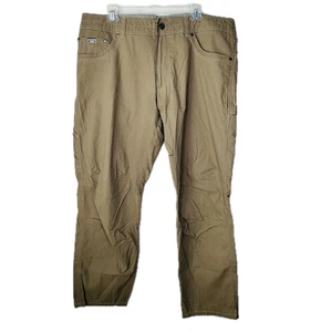 Kuhl Revolvr Pant Tan Khaki Mens 38x30 5232 Uberkuhl Vintage Patina Work Hiking - Picture 1 of 13