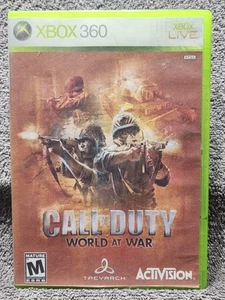 CALL OF DUTY WORLD AT WAR XBOX 360 senza manuale - Foto 1 di 3