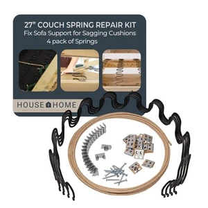 27" Couch Spring Repair Kit to Fix Sofa Support for Sagging Cushions - Includ... - Picture 1 of 9