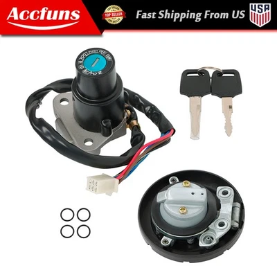 Interruptor de encendido de tapa de gas combustible para Kawasaki KL250 KLR250 86-05 KL600 KLR650 87-07 Foto 1 de 4