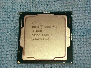 Intel Core i7-8700 SR3QS 6-Core 3.2GHz LGA1151 CPU Processor 8thGen Untested - Picture 1 of 2