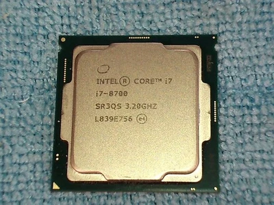 Intel Core i7-8700 SR3QS 6-Core 3.2GHz LGA1151 CPU Processor 8thGen Untested - Image 1 of 2