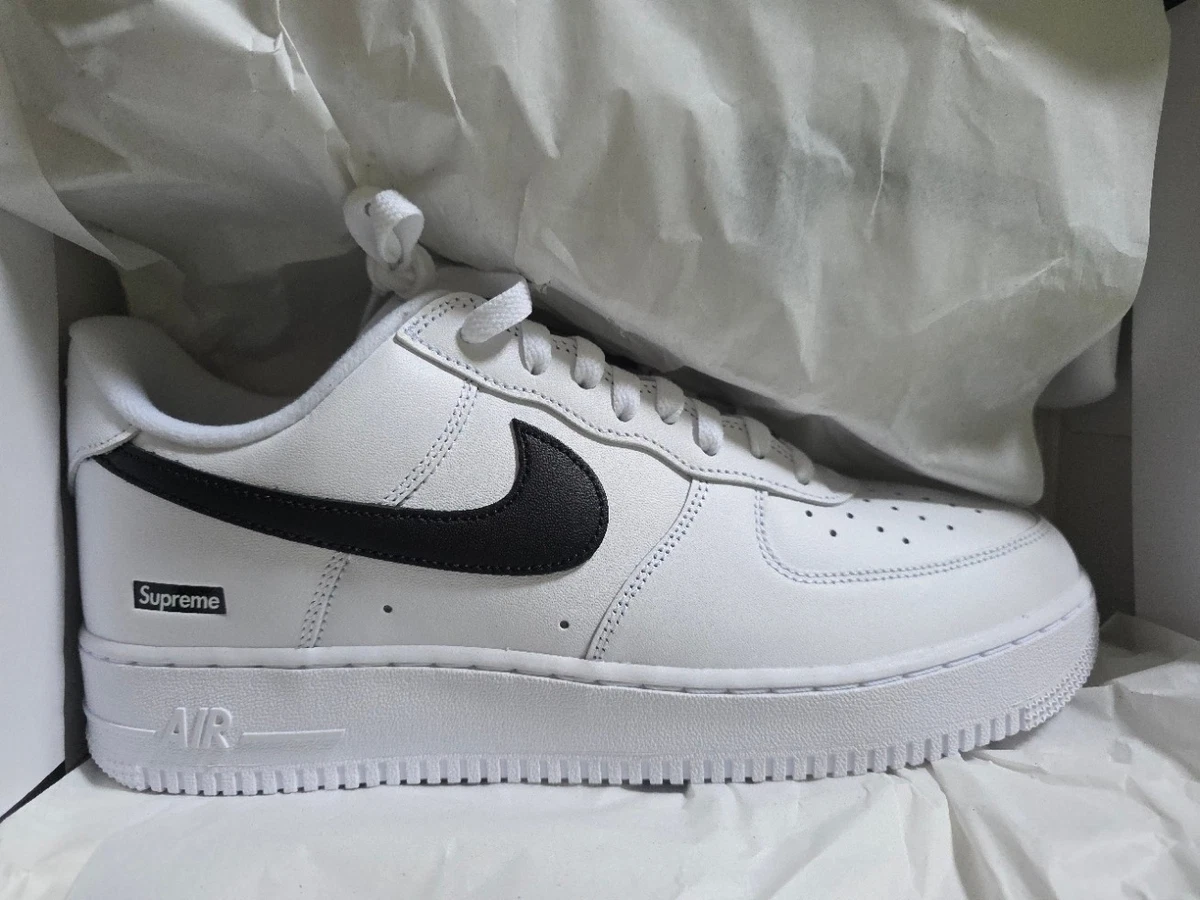 Nike Air Force 1 Supreme White | eBay
