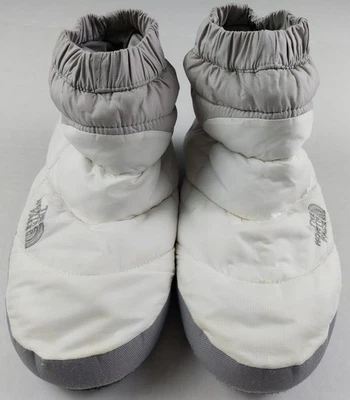 Zapatillas botín The North Face 700 puffer unisex medianas blancas grises sin cordones Foto 1 de 4