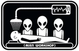 Alien Workshop Entführungsaufkleber - Bild 1 von 1