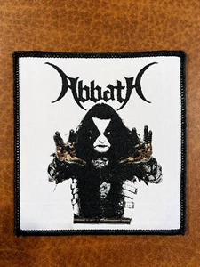 ABBATH, SCHWARZE BORDÜRE GEWEBTER PATCH ZUM AUFNÄHEN - Bild 1 von 1