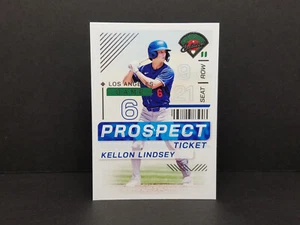 2024 Panini Prospect Edition #10 Kellon Lindsey, Dodgers - Base Card - Picture 1 of 2
