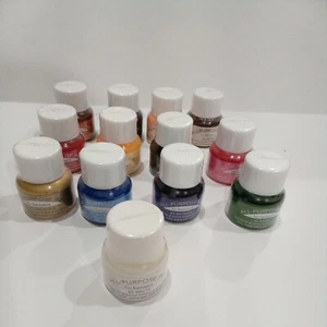 13 Tsukineko All Purpose Ink Lot 15ml. Thyme Midnight Sky Blue Vegas Gold Banana - Picture 1 of 14