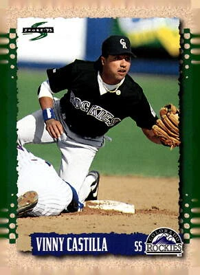 1995 Score #483 Vinny Castilla - Image 1 of 2